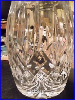 Perfect Vintage Waterford Crystal LISMORE Spirit Decanter Original Design Unused