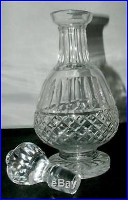 RARE VINTAGE Waterford Cut Crystal MAEVE 12 Footed BRANDY Decanter MINT