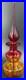 Rainbow-Mid-Century-Amberina-Art-Glass-Decanter-Genie-Bottle-W-Stopper-Vintage-01-hy