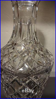 Rare VINTAGE Waterford Crystal MASTER CUTTER Decanter 13 MADE IN IRELAND