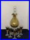 Rare-Vintage-Italian-Amber-Decanter-with-Stopper-and-5-Matching-Cordial-Glasses-01-unkv