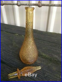 Rare Vintage Mini Glass Genie Bottle