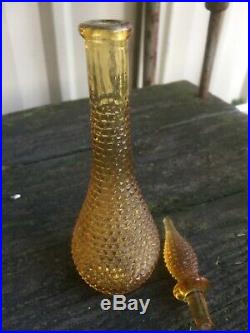 Rare Vintage Mini Glass Genie Bottle