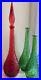 Red-Hobnail-Genie-Bottle-1960s-Art-Glass-Vintage-Empoli-MCM-decanter-italian-01-nilv