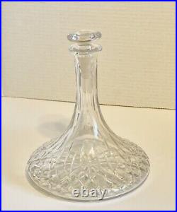 Ship's Decanter With Stopper. Lead Glass, Vintage May Be Waterford But Not Sure