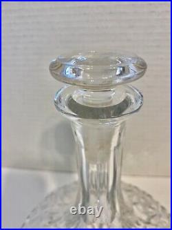 Ship's Decanter With Stopper. Lead Glass, Vintage May Be Waterford But Not Sure