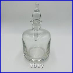 Spiegelau Decanter Bottle Lidded Crystal Home Decor Vintage Lid Glass Clear