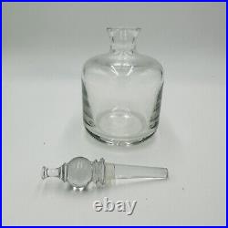 Spiegelau Decanter Bottle Lidded Crystal Home Decor Vintage Lid Glass Clear