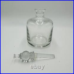 Spiegelau Decanter Crystal Bottle Lidded Home Decor Vintage Lid Glass Clear