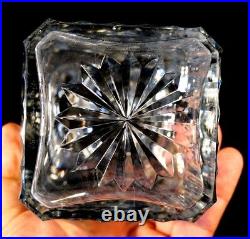 Stunning Heavy Vintage Crystal Decanter