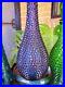Stunning-Retro-Vintage-Purple-Diamond-Italian-Art-Glass-Genie-Bottle-Decanter-01-lu