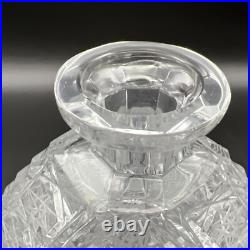 Stunning Vintage Bohemia Podebrady Czech Crystal Cut Glass 12 Decanter Stunning Vintage Bohemia Podebrady Czech Crystal Cut Glass 12 Decanter