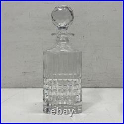 Tiffany & Co. Crystal Decanter with Stopper. 10.5 inch Tall Vintage Barware