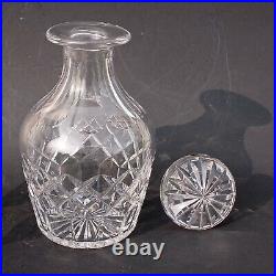 Tudor England Vintage Crystal Decanter Latimer Pattern 2 shot glass signed 5