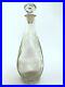 Unique-Vintage-Old-White-Clear-Glass-Decanter-Collectible-Decorative-I31-55-01-aaji