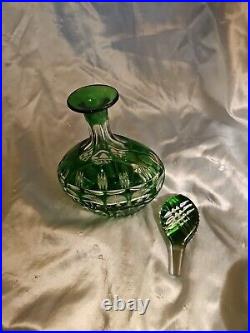 Unique. Vintage, cut crystal decanter