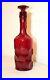 Unique-rare-vintage-tall-ruby-red-cranberry-wine-liquor-glass-decanter-bottle-01-zhl