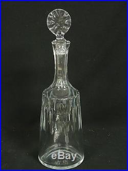 VINTAGE BACCARAT CRYSTAL DECANTER with STOPPER 14