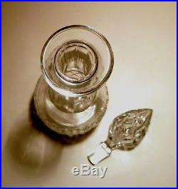 VINTAGE Baccarat Crystal BURGOS (1939-1978) Cordial Decanter 14 3/4