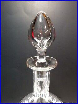 VINTAGE Baccarat Crystal PARIS (1931-1993) Footed Decanter 13 1/2 Made France