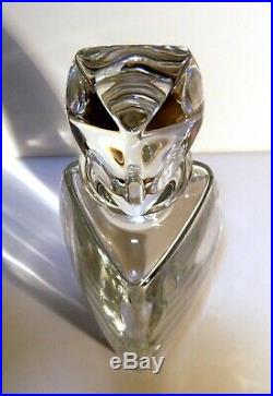 VINTAGE Baccarat Crystal VOSGES Triangle Spirit Decanter 11 1/2 Made France