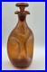 VINTAGE-Blenko-49-Amber-Crackle-Glass-Pinched-Decanter-Winslow-Anderson-MCM-01-csr