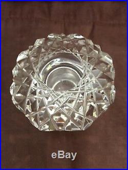 VINTAGE GALWAY IRISH LEAD CRYSTAL SHIPS DECANTER WITH STOPPER Signed