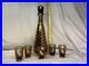 VINTAGE-MCM-Bohemian-Decanter-Set-1950-60-s-22k-Gold-PLZ-READ-DESCRIPTION-01-tpd
