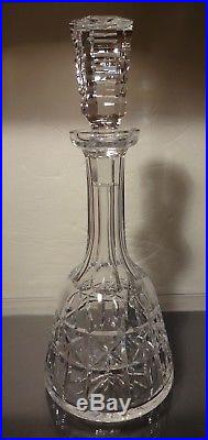 VINTAGE Waterford Crystal KYLEMORE (1962-) Wine Sprit Decanter 12 1/2