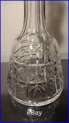 VINTAGE Waterford Crystal KYLEMORE (1962-) Wine Sprit Decanter 12 1/2