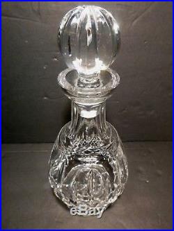 VINTAGE Waterford Crystal LISMORE (1957-) Footed Brandy Decanter 12