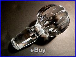 VINTAGE Waterford Crystal LISMORE (1957-) Roly Poly Decanter 10 1/2