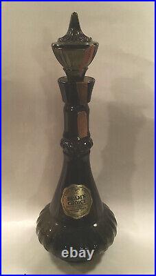 VTG 1964 Jim Beam I Dream of Jeanie Smoke Green Glass Bottle Decanter 14 Tall