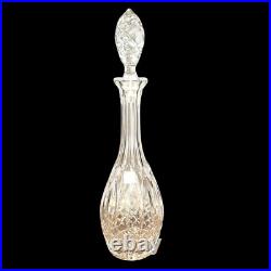 VTG 24% Crystal Decanter 16 Inch Tall With Pineapple Stopper Fifth Avenue Poland