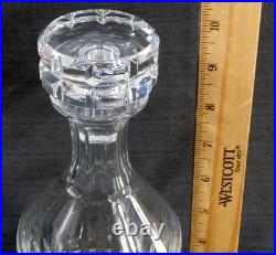 VTG Baccarat France Crystal Whiskey Bourbon Liquor Decanter Canterbury withStopper