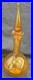 VTG-Blenko-37-Honey-Amber-Glass-Decanter-Genie-Bottle-w-Teardrop-Flame-Stopper-01-wf