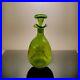 VTG-Blenko-Winslow-Anderson-49-Pinched-Green-Crackle-Glass-DECANTER-withStopper-01-joi