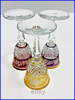 VTG Ebeling & Reuss Marchioness Bohemian Crystal Wine Decanter & 3 Cordials