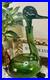 VTG-MCM-Italian-Art-Green-Glass-Empoli-Verde-14-Tall-Hand-Blown-Duck-Decanter-01-jcuj