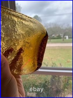 VTG Wayne Husted For Stelvia Italy Bird Of Peace Decanter Empoli MCM Bottle