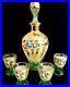 Venetian-Murano-Green-Gold-Decanter-Set-4-Glasses-Painted-24K-Gold-Art-Enamel-01-tusx