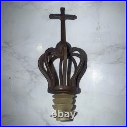 Vintag Jan Barboglio Christian Cross Decanter Wine Stopper