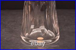 Vintage 11.75 St Louis France Crystal Glass Decanter with Stopper JERSEY Pattern