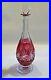 Vintage-14-5-Ruby-Red-and-Clear-Glass-Liquor-Decanter-01-gsnr