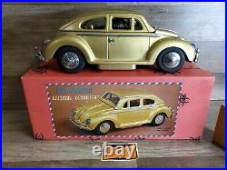 Vintage 14 VW Bug Decanter Volkswagen Beetle Music Box & Shot Glasses RARE NEW