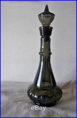 Vintage 1964 Jim Beam Smoked Glass I Dream of Jeannie Genie Bottle Decanter