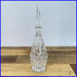Vintage 1970 PRINCESS HOUSE Lead Crystal Glass Decanter High Top West Germany