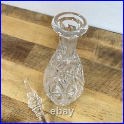 Vintage 1970 PRINCESS HOUSE Lead Crystal Glass Decanter High Top West Germany