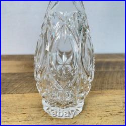 Vintage 1970 PRINCESS HOUSE Lead Crystal Glass Decanter High Top West Germany