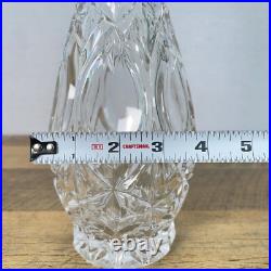 Vintage 1970 PRINCESS HOUSE Lead Crystal Glass Decanter High Top West Germany